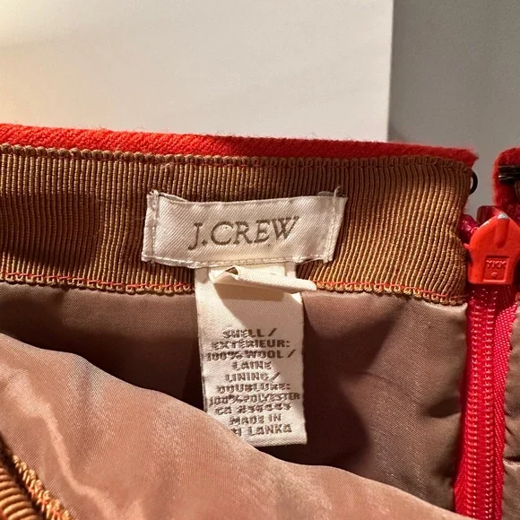 J Crew 2 Pencil Skirt in Double-Serge Wool - Picture 5 of 5